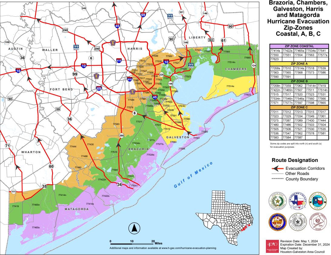 Full Evacuation Map